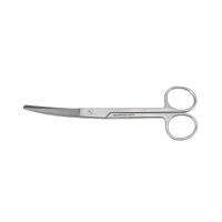 KRUUSE Cooper scissors, curved,  pointed/blunt, 16 cm