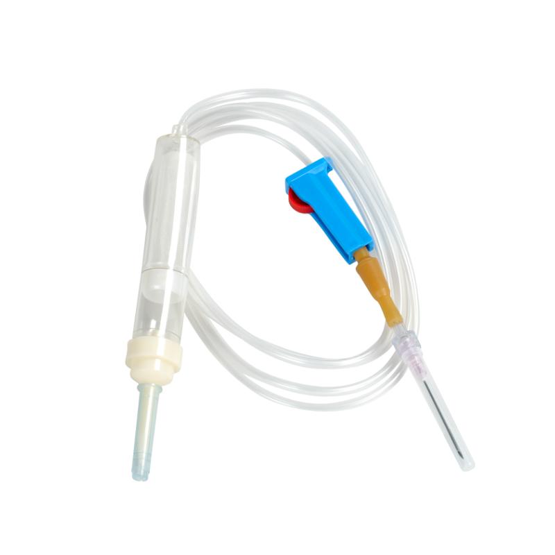 KRUUSE Blood infusion set with inlet without air filter