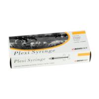 KRUUSE Plexi Syringe, luer lock, with graduated piston rod, 20 ml