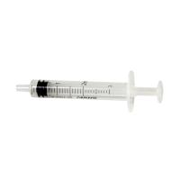 KRUUSE disposable syringe center nozzle 3 comp. 2->3 ml, 100/pk