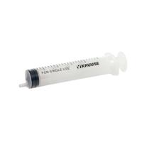 KRUUSE Excentric Disposable Syringe, 3 comp. 20->24 ml, 50/pk