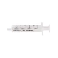 KRUUSE disposable syringe eccentric nozzle 2-comp. 5->5,8 ml 100/pk