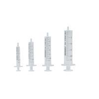 KRUUSE Excentric Disposable Syringe, nozzle, 2-comp. 5->5.8 ml, 100/pk