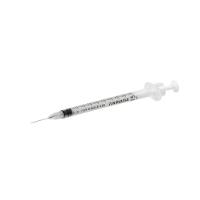 KRUUSE Insulin Disposable Syringe, 3-comp., 0.5 ml, 29G x ½, 100/pk