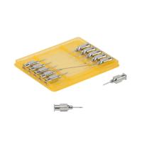 KRUUSE-Vet Needles, 1.0 x 10 mm, 19G x 3/8, Luer Lock, 12/pk