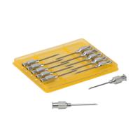 KRUUSE-Vet Needles, 1.4 x 25 mm, 17G x 1, Luer Lock, 12/pk