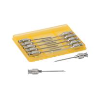 KRUUSE-Vet Needles, 1.6 x 30 mm, 16G x 1 1/4, Luer Lock, 12/pk
