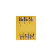 KRUUSE Vet Needles, 1.0 x 6 mm, 19G x 1/4, Luer Lock, 12/pk