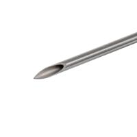 KRUUSE Disposable Needle, 0.5 x 10 mm, 25Gx3/8, orange, 100/pk