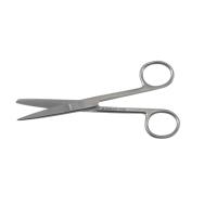 KRUUSE scissors, straight, pointed/blunt, 14 cm