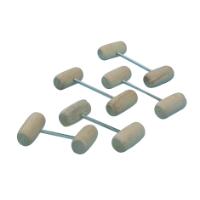 BOVIVET prolapse pins with wooden balls 65 mm, 12/pk