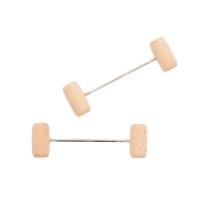BOVIVET Prolapse Pins, with wooden balls, 70 mm, 12/pk