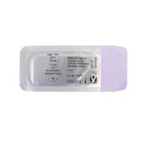 KRUUSE Sacryl Suture, USP 5-0, 70 cm violet, 17 mm needle, ½ C, round bodied taperpoint extra, 18/pk