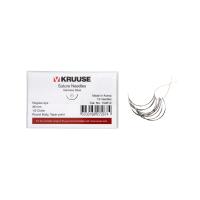 KRUUSE suture needle regular eye, ½ circle, round body, taper point, 38 mm, 10/pk