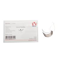 KRUUSE suture needle, regular eye, 3/8 circle, conventional cutting, 29 mm, 10/pk