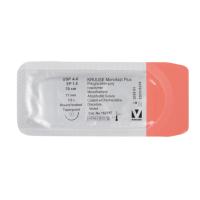 KRUUSE Monofast Plus Suture, USP 4-0/EP 1.5, 70 cm, violet, needle: 17 mm, ½ C, round bodied, taperpoint, 18/pk