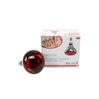 KRUUSE Infrared Heating Lamp, 150 W, red, 2/pk