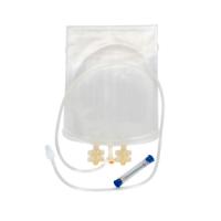 Blood collection bag, 1000 ml w. 12G needle, sterile