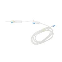 KRUUSE I.V. Infusion set with air vent and Y-injection site, 60 drops/ml, 30/pk