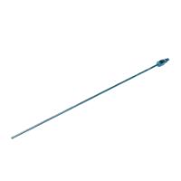 Bovine Uterine Catheter, metal, Luer Lock, 43 cm