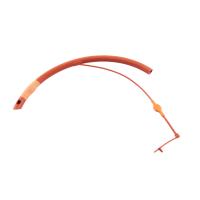 KRUUSE tracheal tube in red rubber w/Murphy eye, 9.5 mm