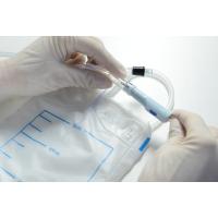 KRUUSE Urine bags, 750 ml, adapter for Foley Catheters, 10/pk
