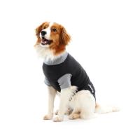 BUSTER Body Suit Classic for dogs, black/grey, 39 cm, str. XS