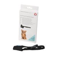 BUSTER Easy-ID nylon dog muzzle, XXS, light blue