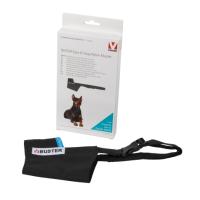 BUSTER Easy-ID nylon dog muzzle, XL, turquoise