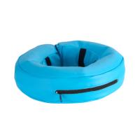 BUSTER Inflatable Collar, PVC, blue, XS