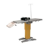 Electrical hydraulic operation table Trend, flat top 130x60 cm, dark yellow