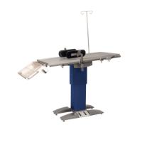 Electrical hydraulic operation table Trend, flat top 130x60 cm, blue