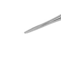 KRUUSE serrated luxator, 1 mm, stubby handle