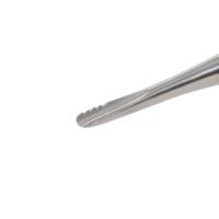 KRUUSE serrated luxator, 6 mm, stubby handle