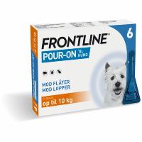 Frontline pour-on 100mg/ml 6x0,67ml 2-10kg