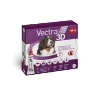 Vectra 3D Hund, 3 pipetter, over 40 kg