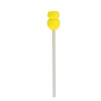 KRUUSE Insemination catheter with handle, yellow foam tip, 100 x 5 pcs