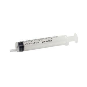 KRUUSE Eccentric Disposable Syringe, 3 comp. 10->12 ml, 100/pk KRUUSE Eccentric Disposable Syringe, 3 comp. 10->12 ml, 100/pk