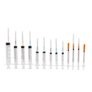 KRUUSE Disposable Syringe With Needle, 3-comp., 1 ml, 25G x 5/8", 100/pk KRUUSE Disposable Syringe With Needle, 3-comp., 1 ml, 25G x 5/8", 100/pk