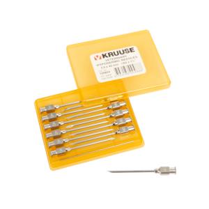 KRUUSE Vet Kanyle, 2,0 x 40 mm, 14G x 1 ½, Luer Lock, 12 stk. KRUUSE Vet Kanyle, 2,0 x 40 mm, 14G x 1 ½, Luer Lock, 12 stk.