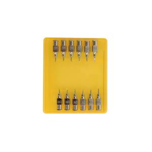 KRUUSE Vet Needles, 1.2 x 6 mm, 18G x 1/4, Luer Lock, 12/pk KRUUSE Vet Needles, 1.2 x 6 mm, 18G x 1/4, Luer Lock, 12/pk
