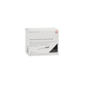 KRUUSE Disposable Needle, 0.7 x 30 mm, 22G x 1 1/4, black, 100/pk KRUUSE Disposable Needle, 0.7 x 30 mm, 22G x 1 1/4, black, 100/pk