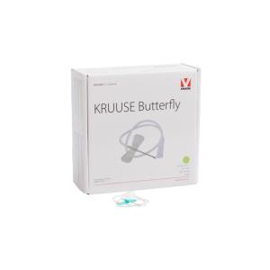 KRUUSE Butterfly, 21G, green, 50/pk KRUUSE Butterfly, 21G, green, 50/pk