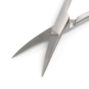 KRUUSE SuperCut Iris Fine Operating Scissors, 11.5 cm / 4.5", sharp/sharp, flat, curved
KRUUSE SuperCut Iris Fine Operating Scissors, 11.5 cm / 4.5", sharp/sharp, flat, curved
