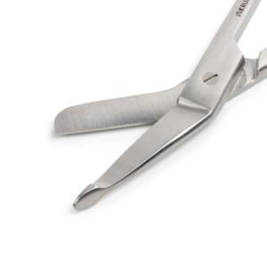 KRUUSE Lister Bandage Scissors, 14 cm / 5.5", blunt/probe, straight
KRUUSE Lister Bandage Scissors, 14 cm / 5.5", blunt/probe, straight