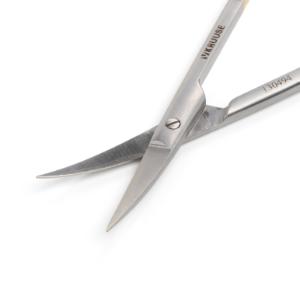 KRUUSE TC Gold One Blade SuperCut Iris Operating Scissors, 10.5 cm / 4.1", sharp/sharp, flat, curved
KRUUSE TC Gold One Blade SuperCut Iris Operating Scissors, 10.5 cm / 4.1", sharp/sharp, flat, curved