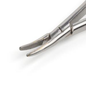 KRUUSE TC Gold Castroviejo Needle Holder, 13 cm / 5.1", smooth, curved, with lock
KRUUSE TC Gold Castroviejo Needle Holder, 13 cm / 5.1", smooth, curved, with lock