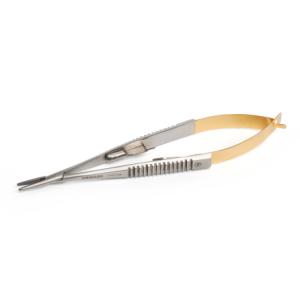 KRUUSE TC Gold Castroviejo Nåleholder, 13 cm, micro profil, med lock
KRUUSE TC Gold Castroviejo Nåleholder, 13 cm, micro profil, med lock