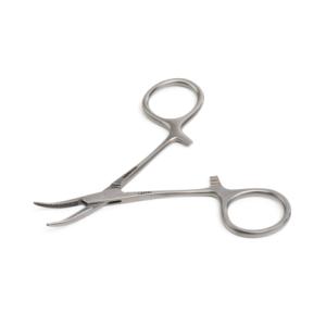 KRUUSE Halsted-Mosquito Arterie Forceps, 10 cm, buet KRUUSE Halsted-Mosquito Arterie Forceps, 10 cm, buet