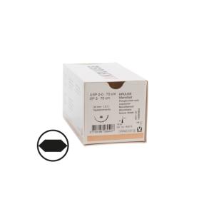 KRUUSE Monofast Suture, USP 2-0, 70 cm, violet, 26 mm needle, ½ C, RB, Taperpoint extra, 18/pk KRUUSE Monofast Suture, USP 2-0, 70 cm, violet, 26 mm needle, ½ C, RB, Taperpoint extra, 18/pk